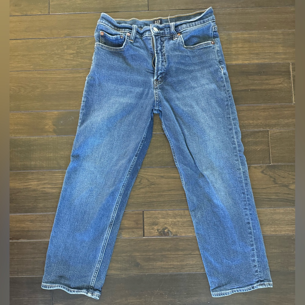 Gap Denim Petite Cheeky Straight Jeans